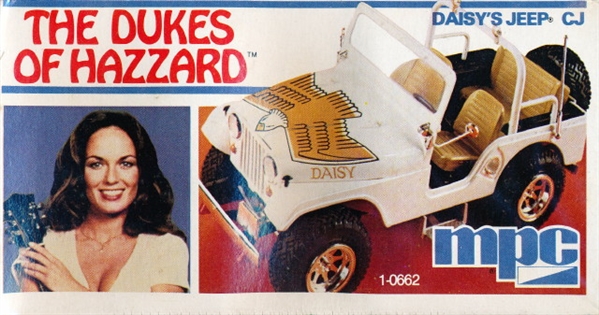 Dukes of Hazzard Daisy's Jeep CJ-5 "Original First Issue 1980" (1/25) (fs)