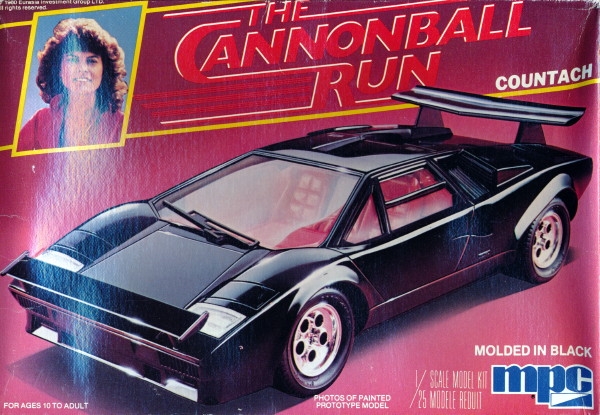 1981 Lamborghini Countach 'The Cannonball Run' (1/25)