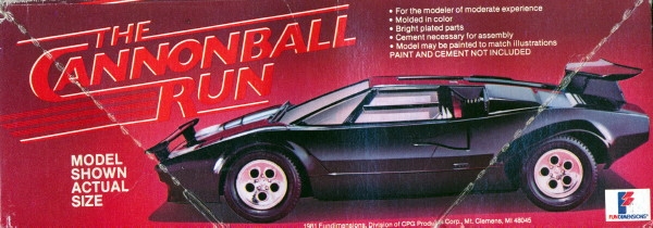 1981 Lamborghini Countach 'The Cannonball Run' (1/25)