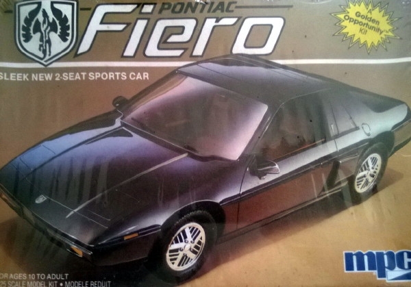 pontiac fiero model kit