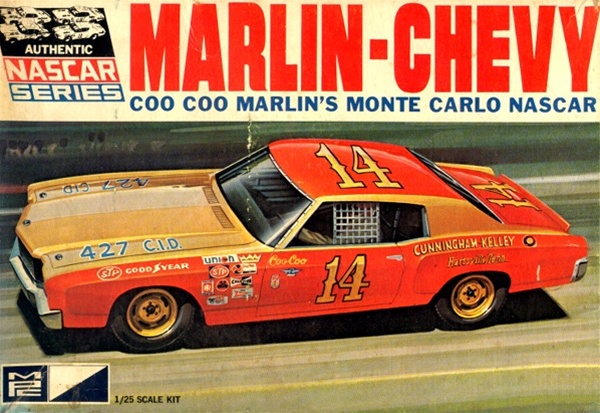 1970 Coo Coo Marlin # 14 Cunningham kelley Monte Carlo (1/25) (fs) Mint