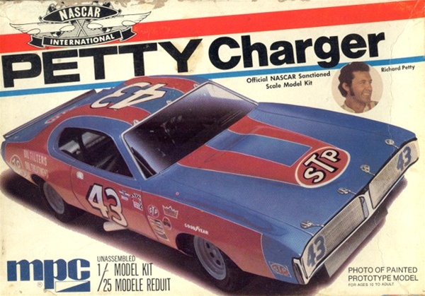 1974 Richard Petty STP Dodge Charger NASCAR (1/25)