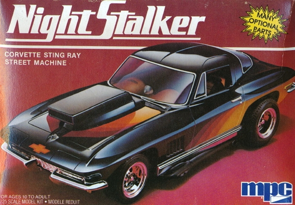 1967 Chevy Corvette Coupe 'Night Stalker' (1/25) (fs)