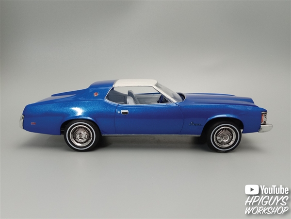 The Cat 1973 Mercury Cougar (1/25) (fs) Damaged Box