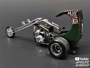 MPC MPC892 Skill 2 Model Kit Mail Box Chopper Trike Ed Big Daddy