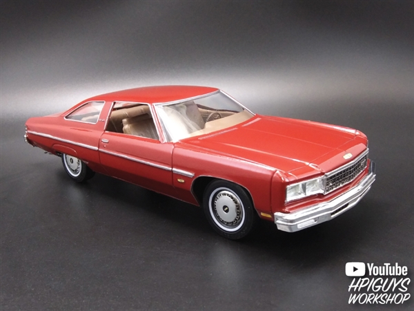 1976 Chevy Caprice with Trailer (3 'n 1) (1/25) (fs) Just Arrived