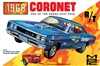 1968 Dodge Coronet Hardtop with Trailer NEW TOOLING (1/25) (fs) <br> <span style="color: rgb(255, 0, 0);">Just Arrived</span>