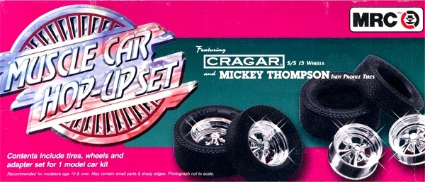 Cragar S/S 15 inch wheels and Mickey Thompson Indy Profile Tires 1/24