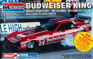 Kenny Bernstein's Budweiser King Mercury LN7 Funny Car (1/32) (fs)