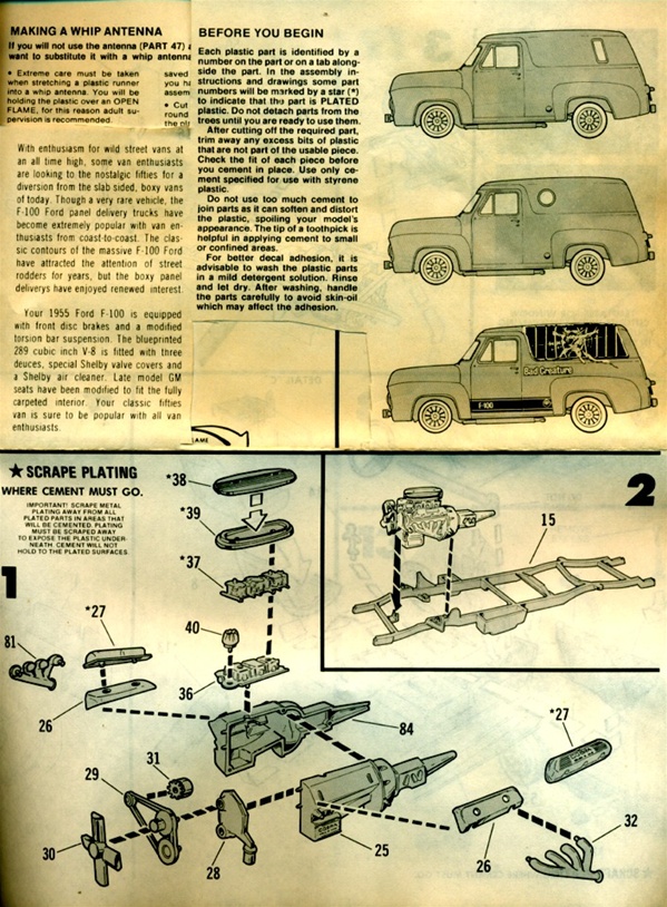 1955 Ford production codes #10