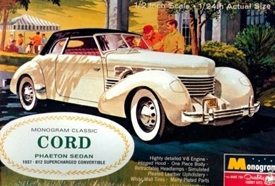 1937 Cord 812 Supercharged Convertible (1/24) (si)