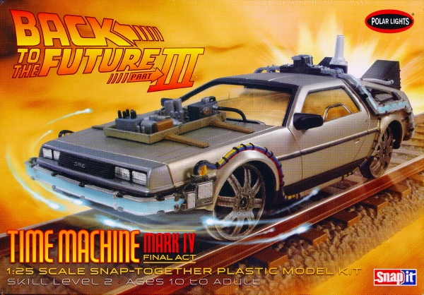 back to the future model car kit