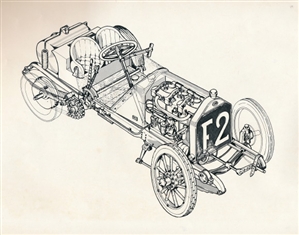 1907 Fiat 130 HP 