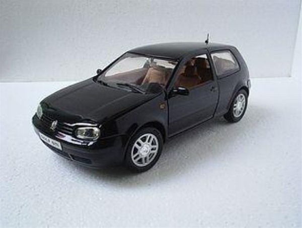 vw golf mk4 diecast model