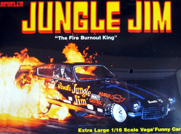Jungle Jim Vega Funny Car 'The Fire Burnout King' (1/16) (fs) race car ignition wiring 