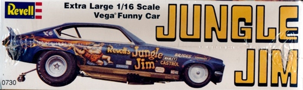 Jungle Jim Vega Funny Car 'The Fire Burnout King' (1/16) (fs)