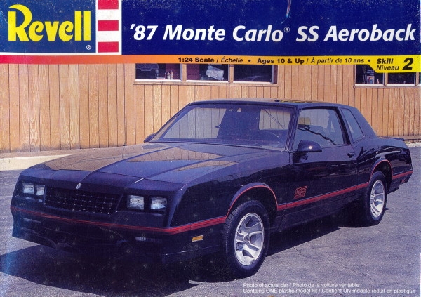 1987 Chevrolet Monte Carlo SS Aeroback (1/24) (fs)