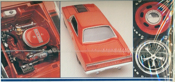 Revell-Monogram 1970 Plymouth Roadrunner Plastic Model Car Kit 1/24 Scale  #4531