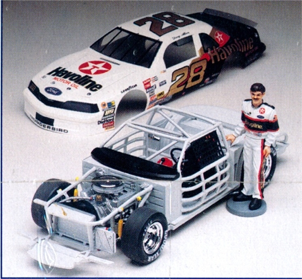 1988 Ford Thunderbird Davey Allison 'Havoline' with Figure (1/24) (fs)