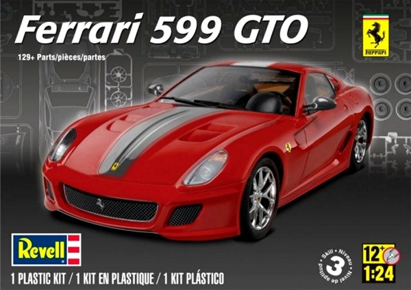 レベル 1/24 FERRARI 599 GTO・ディテールアップキット-