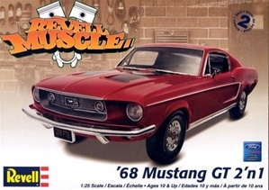 1968 Ford Mustang GT (2 'n 1) (1/25) See More Info