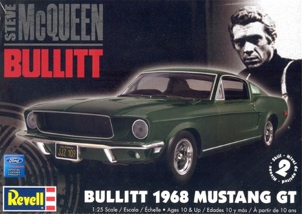 1968 mustang model car kit