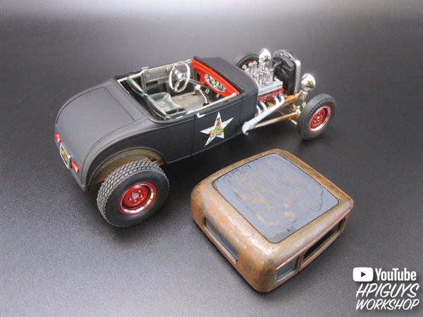 1930 Ford Model A Coupe (2 'n 1) (1/25) (fs)