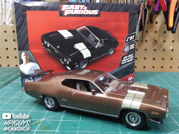 Maquette voiture : Model Set : Fast & Furious Dominics 1971