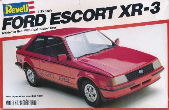 Ford escort store plastic model kit