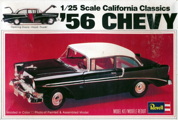 1956 chevy bel air model car