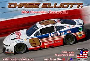 Chase Elliott Unifirst 2024 Chevrolet Camaro 9 Throwback