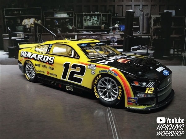 Team Penske Ryan Blaney 2023 Ford Mustang # 12 Menards