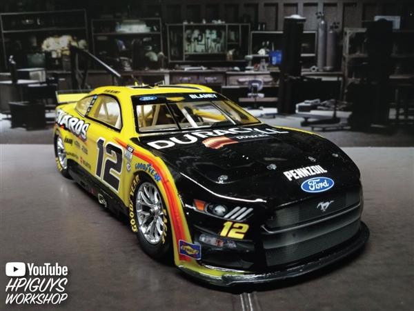 Team Penske Ryan Blaney 2023 Ford Mustang # 12 Menards