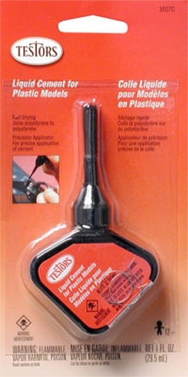 Testors Liquid Cement with Applicator (Similar to and Replacement